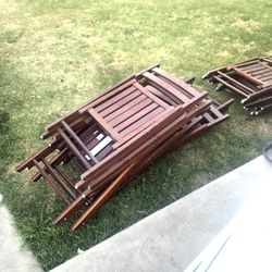 wooden folding chairs 