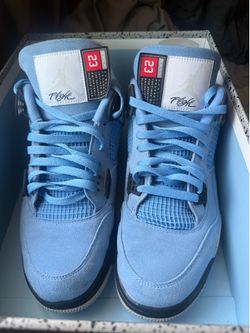 Air Jordan 4 Retro (University Blue, Size 12 M)