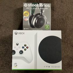 Xbox Series S | Steelseries Headset Bundle