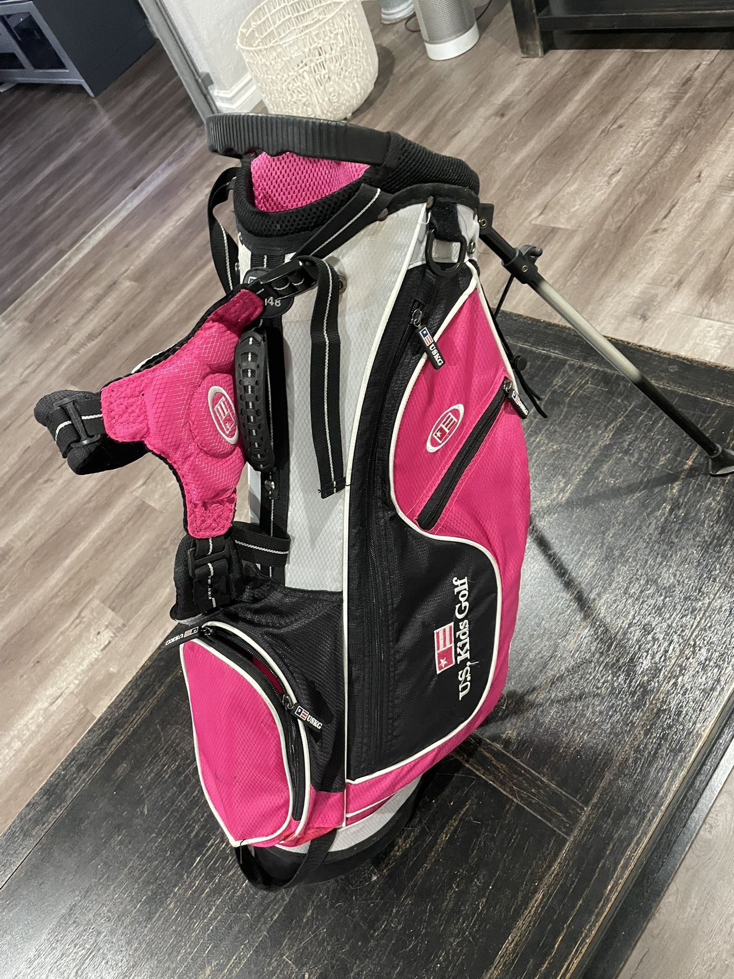 Us Kids Pink Golf Bag