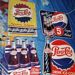 Pepsi-Cola signs