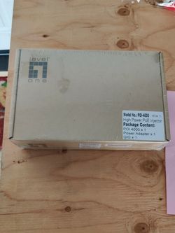 LevelOne POI-4000 High Power PoE Injector