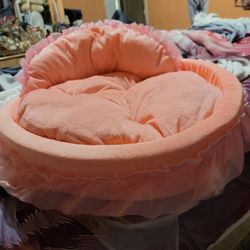 Dog Bed Pink For Medium Dog