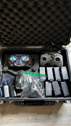 DJI Drone Bundle with Controller and Batteries FPV