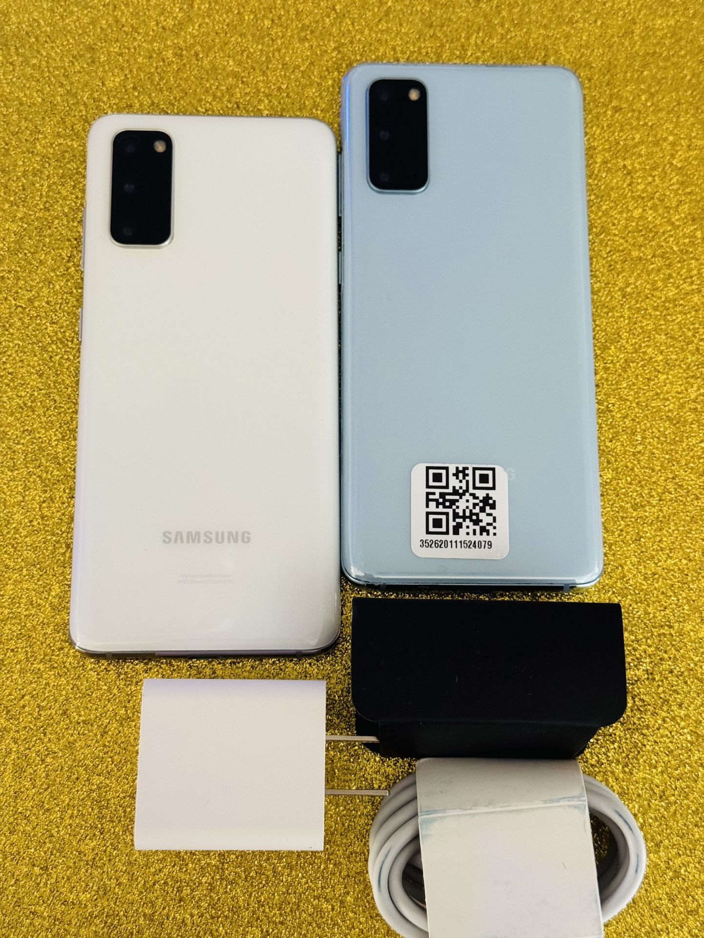 Samsung Galaxy S20 (128gb) White / Blue UNLOCKED