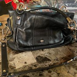 2 Pc Leather Coach Bag