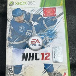 XBox 360 NHL 12 (hockey)