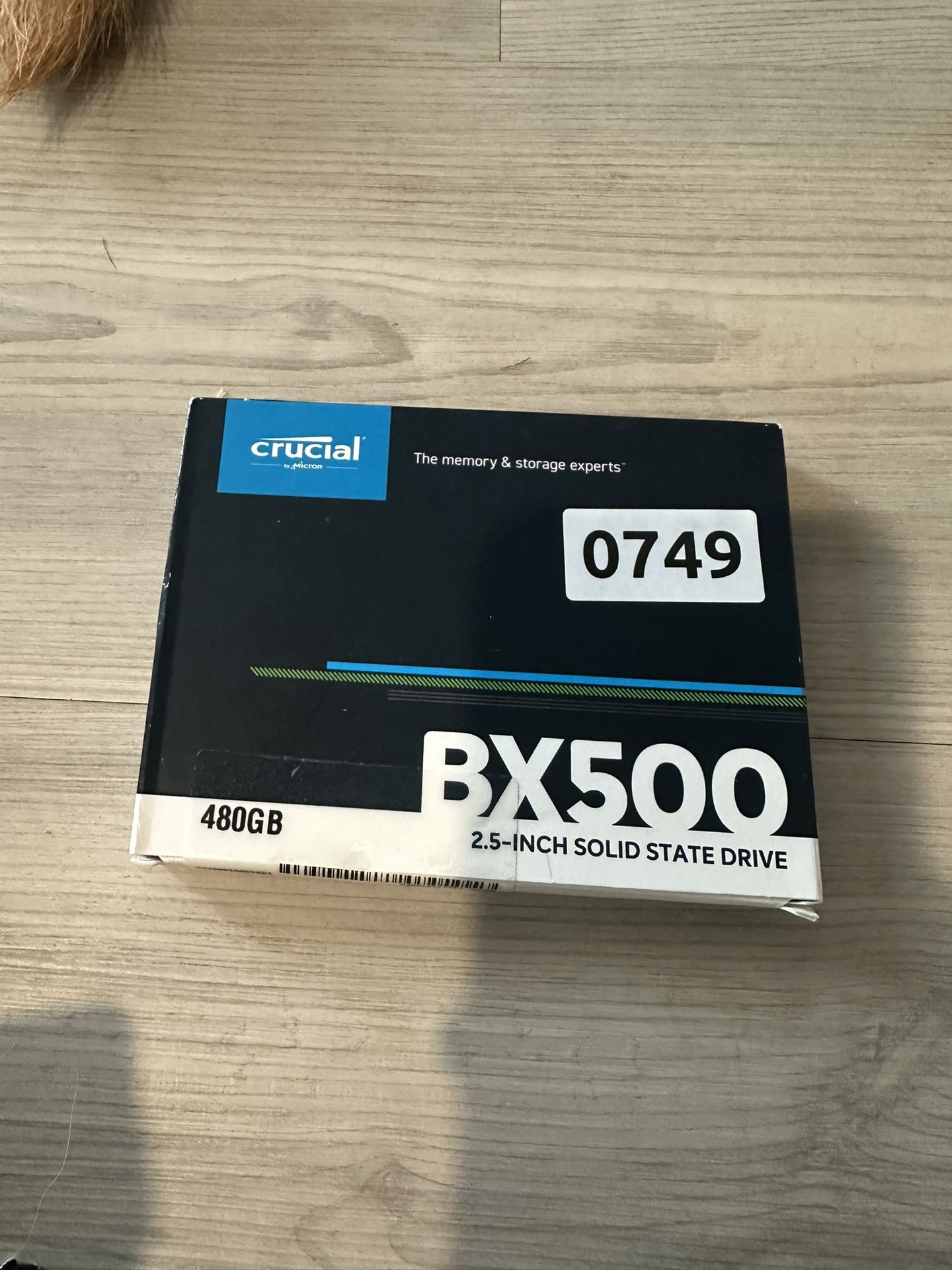 Crucial BX500 480GB 3D NAND SATA 2.5" Internal SSD