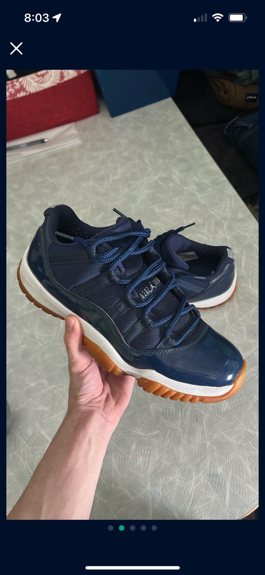 Air Jordan 11 Low Navy Gum