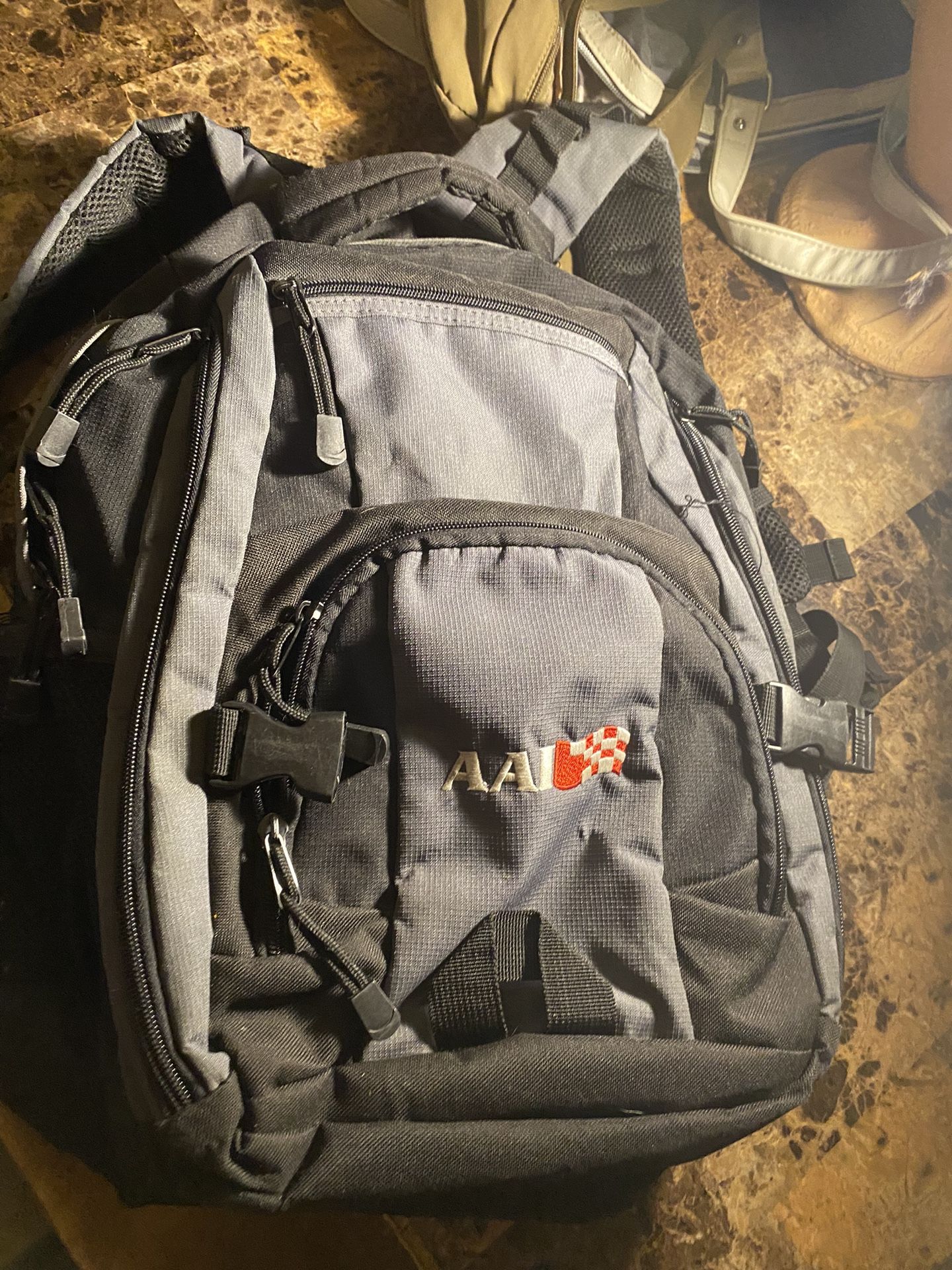 Black A.A.I. Backpack 