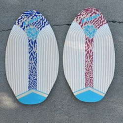 Coop Wooden Boogie Board / Water Board 