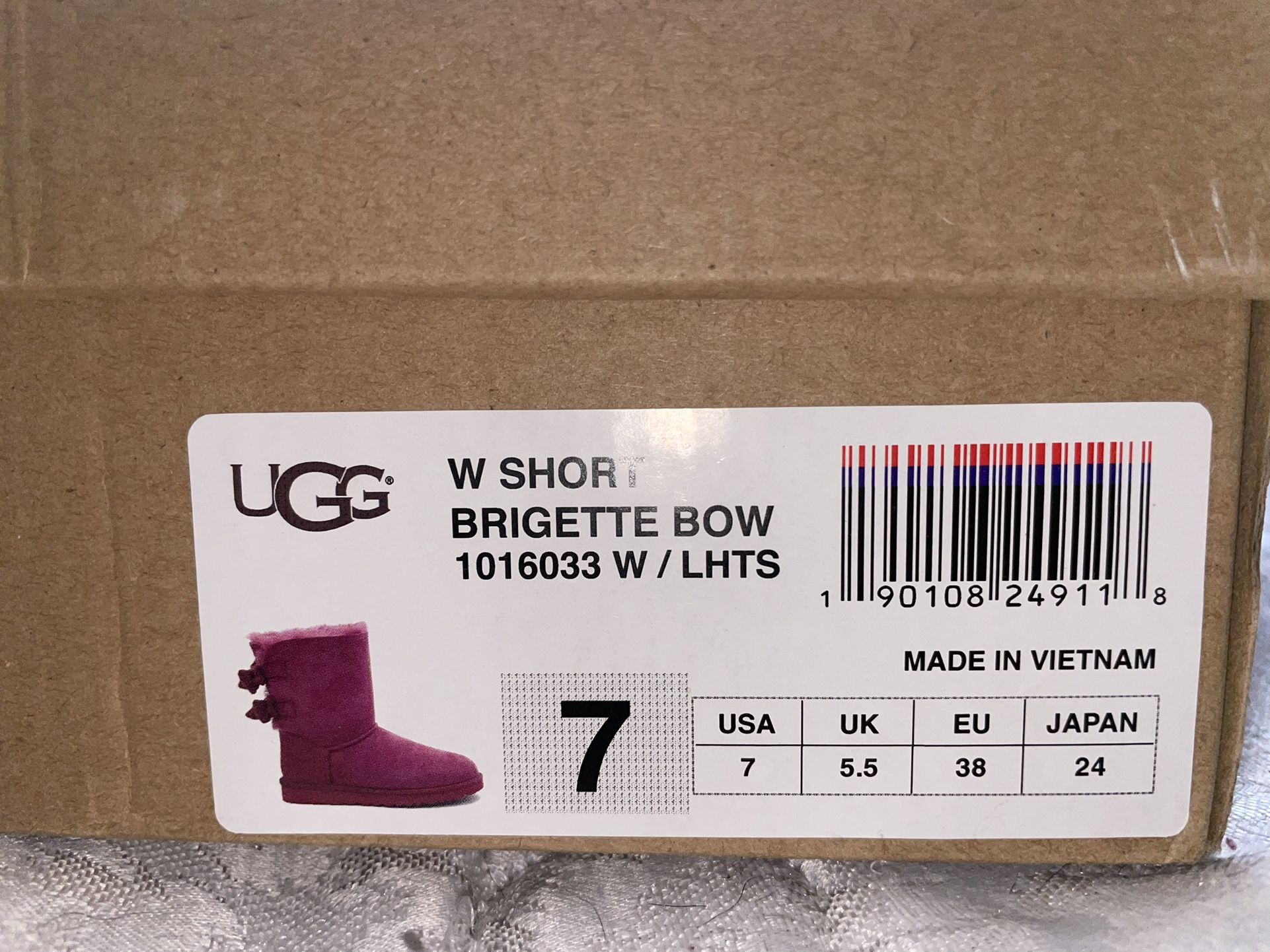 Pink Bow UGG boots