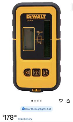 Dewalt Laser Detector Green