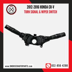 12- 16 HONDA CR-V: TURN SIGNAL & WIPER SWITCH OEM PART
