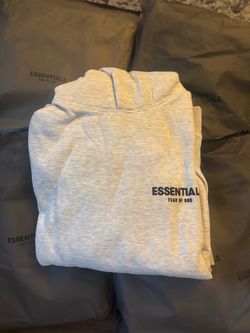Light grey essential hoodie