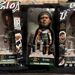 Paul George Bobblehead lot of 3