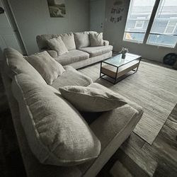 Couches set with center council