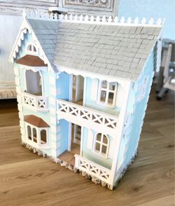 Victoria Dollhouse with Gingerbread Details