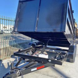 8x12x4 Dump Trailer