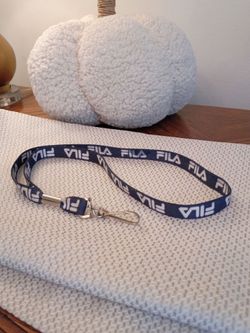 Fila Lanyard with Metal Clip