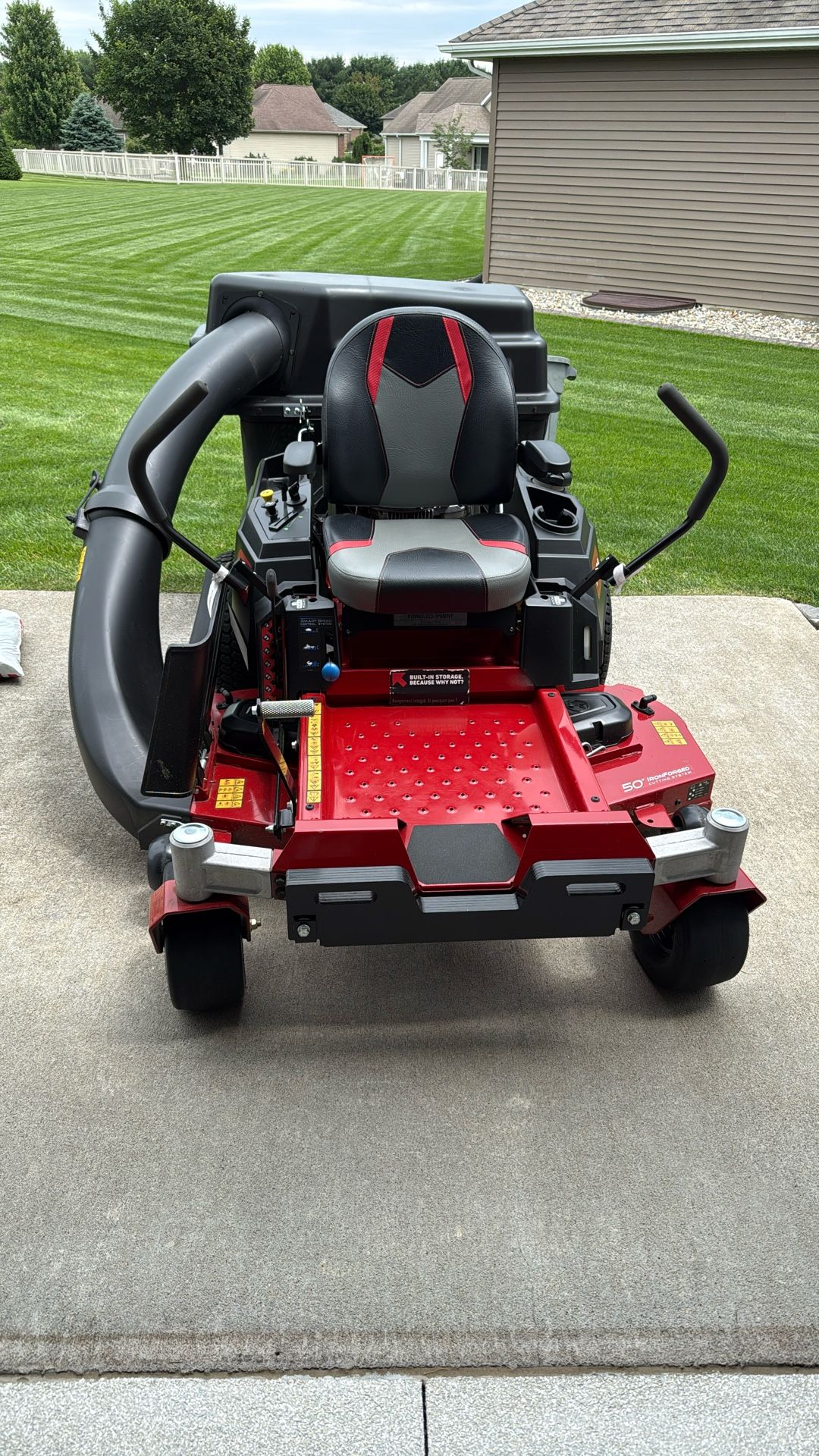 Toro 50 Inch Iron Forged Cutting System Zero Turn