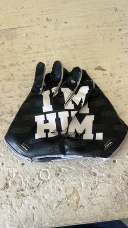 Used kids football gloves.