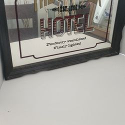 THE KEEFER HOTEL MIRROR Sign