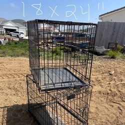 SMALL 18x24” Dog Crates $25 each