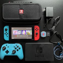 Nintendo Switch with Many Games