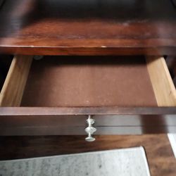 Wooden Drawer Nightstand 