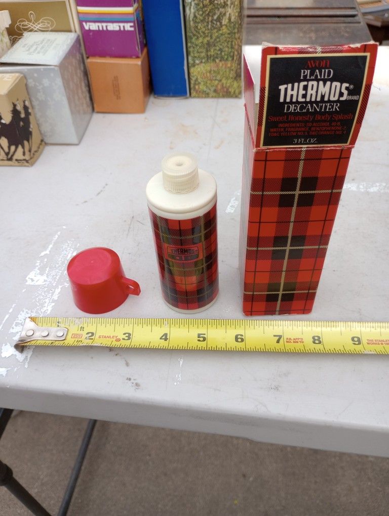 Vintage Avon Cologne Thermos Bottle