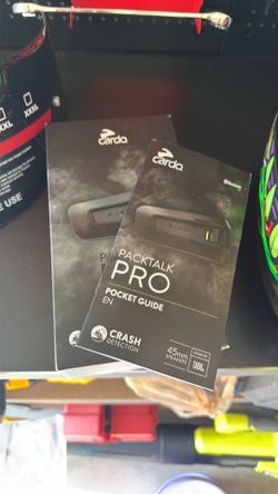 Cardo Packtalk Pro – Like New – 2 Months Old