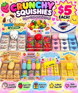 Crunchy squishies for sale
