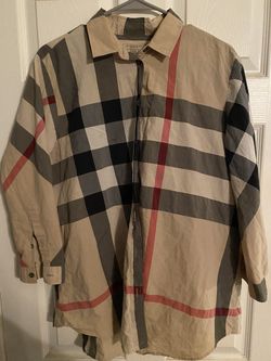 Burberry Somerton Check Cotton Long-sleeve Shirt