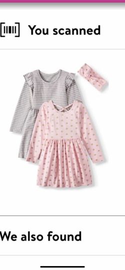 Girls dress pack of two.size 8