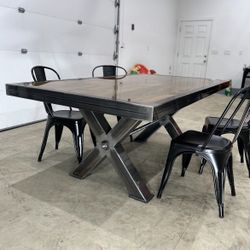 Homemade Fully Custom Epoxy Resin Table. Fully Customized to fit your dining room!