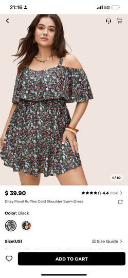 Bloom Chic Swimsuit Dress