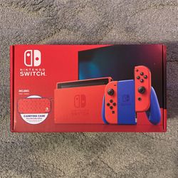 Nintendo Switch Mario Red And Blue Edition