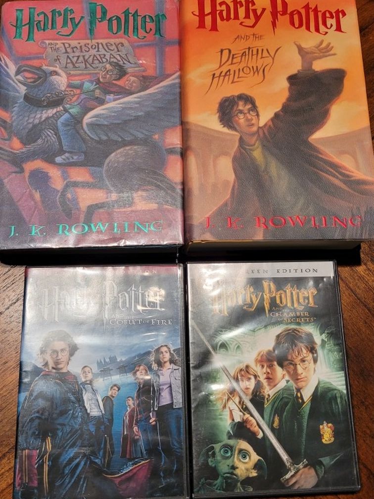 Harry Potter Books DVDs