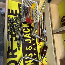 Carpenter And Masonry Hand tools Mostly Craftsman And Stanley 