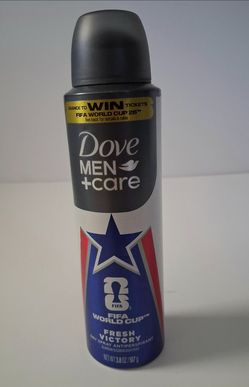Dove men dry spray antiperspirant