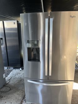 Fridge stainless steel/ working perfect/ 2 month warranty