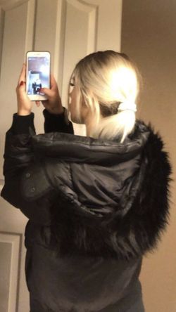 Medium ambercrombie and fitch parka jacket