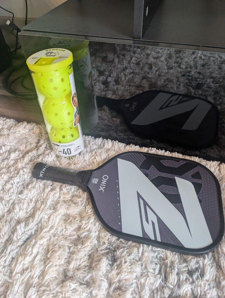 Onix Graphite MOD Z5 Graphite Carbon Fiber Pickleball Paddles with Cushion Comfort Pickleball Paddle Grip