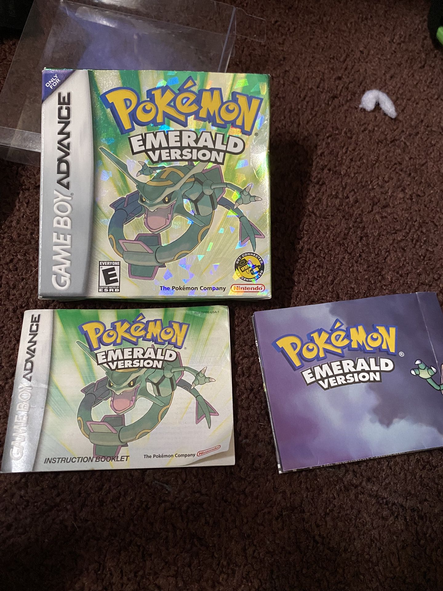 Pokemon emerald box