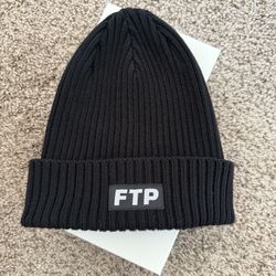 FTP Logo Black Beanie