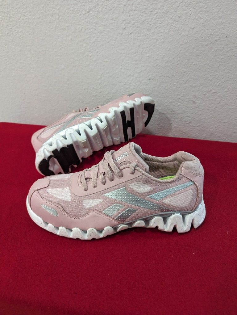 Reebok Womens Pink Zig Pulse Composite Safety Toe Work Shoes Size 8.5