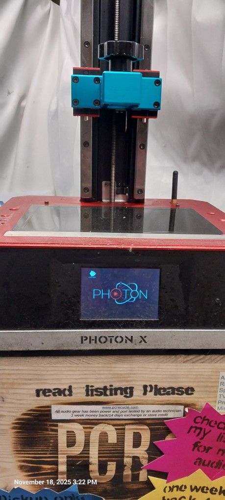 Photon X 3d Resin Printer