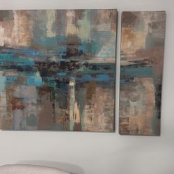 Contemporary Abstract Wall Painting 