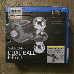 Reese Towpower Adjustable Dual-Ball Head 2” (10Klb TW) and 2- 5/16” (14Klb TW)
